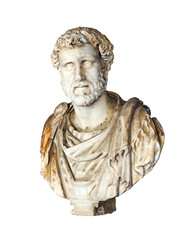 Bust of Roman Emperor Antoninus Pius (Reign 138-161 AD)