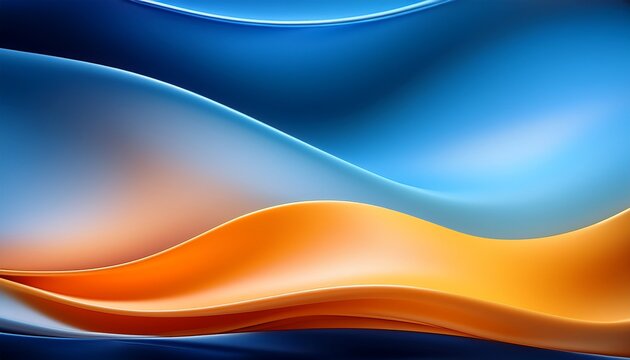 degradado cromatico azul naranja