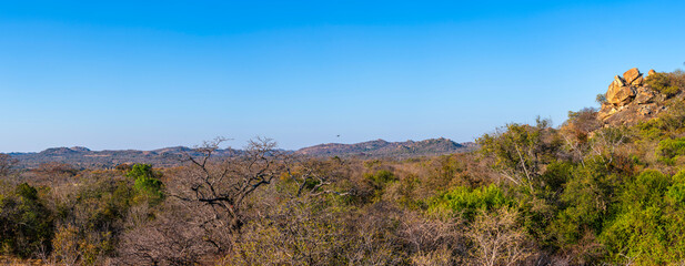 Obraz premium Matobo Hills National Park of Zimbabwe, a world heritage site