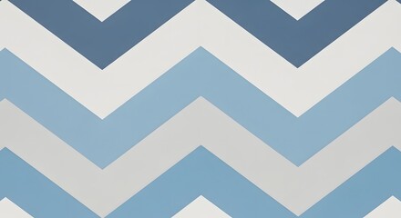 Cool toned blue and gray chevron pattern repeating abstract background