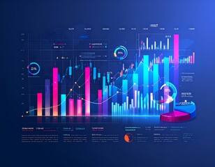 Futuristic data visualization