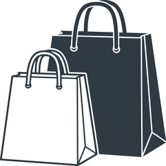Shopping bags vector illustration