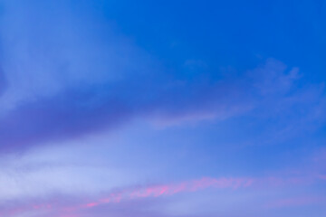 Colorful morning sky and clouds backdrop,Sunset sky for background or sunrise sky and cloud at morning. 