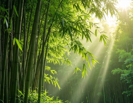 Spring Bamboo Forest