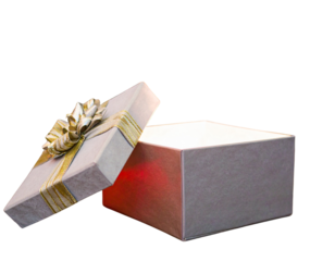 Firefly_Real, live decorated Christmas tree with wrapped gifts presents in beautiful, snowy n - Firefly_Christmas gifts coming out of box  (2)