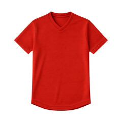 red soccer football player t shirt