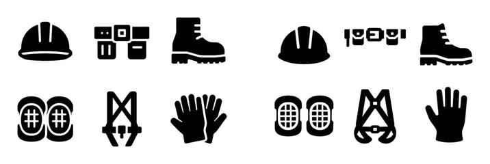 Construction Gear Icons