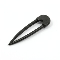 Black safety pin