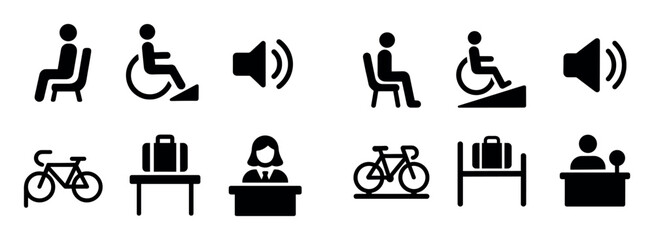 Public Transport Icons