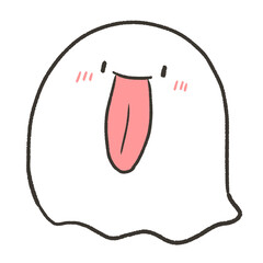 べろ出すおばけ