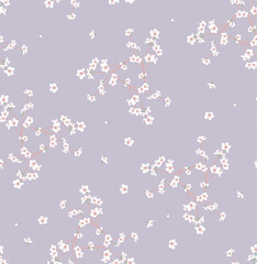 Elegant Cherry Blossom Seamless Pattern | Japanese Sakura Flowers
