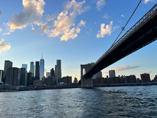 New York City Skyline Sunset