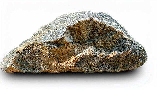 natural raw chrysotile serpentine rock cutout
