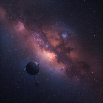 planet in space