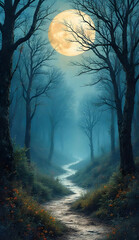 Moonlit Path