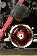 Steam locomotive wheels