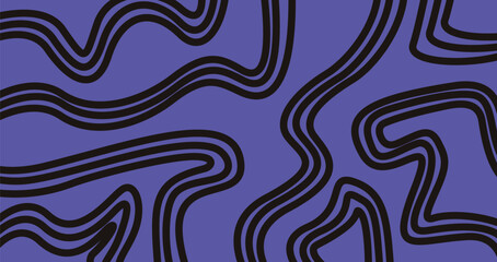 abstract background design with wavy line style