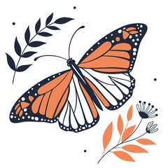 butterfly vector illustration