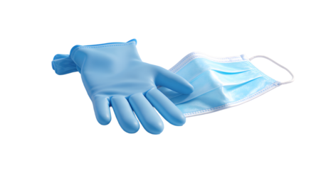 Face mask and glove