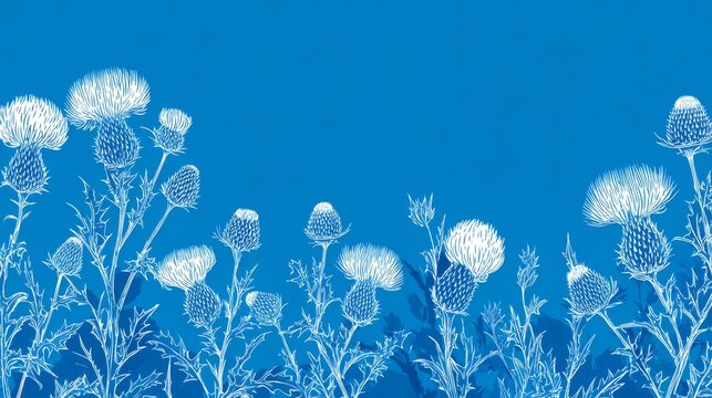 Modern flat  banner for St Andrews Day event