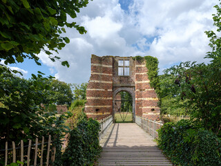 Ruin castle Batenburg, Gelderland province, The Netherlands
