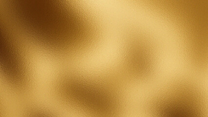Abstract flowing golden fabric texture with soft light and subtle shimmer
