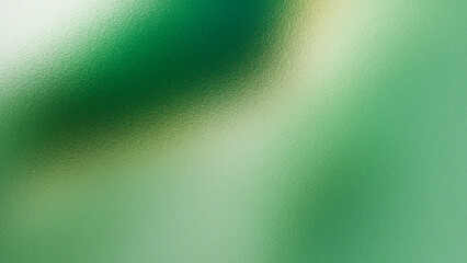 Abstract textured background with flowing gradients of green and white light © Baby