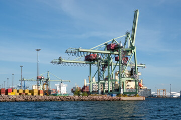 Naklejka premium Haminakotka Harbour