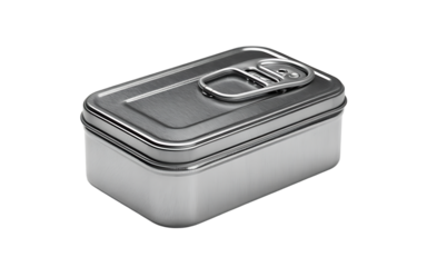 Canned food isolated on transparent background