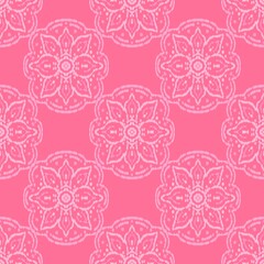 Pastel Ikat Minimal Seamless Pattern, Soft Boho Abstract Textile Design, Modern Geometric Background in Light Pink Blue Mint Beige Tones, Elegant Minimalist Fabric Texture Illustration
