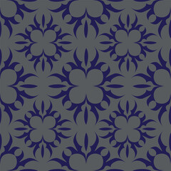 Seamless flowers pattern. Hand draw abstract pattern
