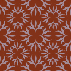 Seamless flowers pattern. Hand draw abstract pattern
