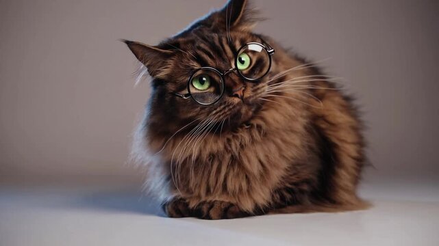 Feline Amusing Portrait