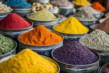 spices in the market in india
