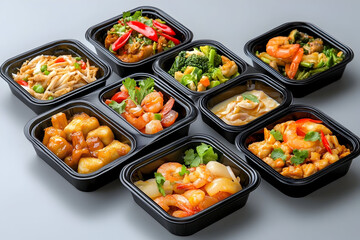 chinese food on the table