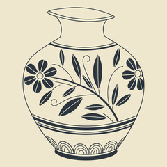 vase with flowers