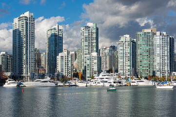 False Creek residential area, Downtown Vancouver, Canada.