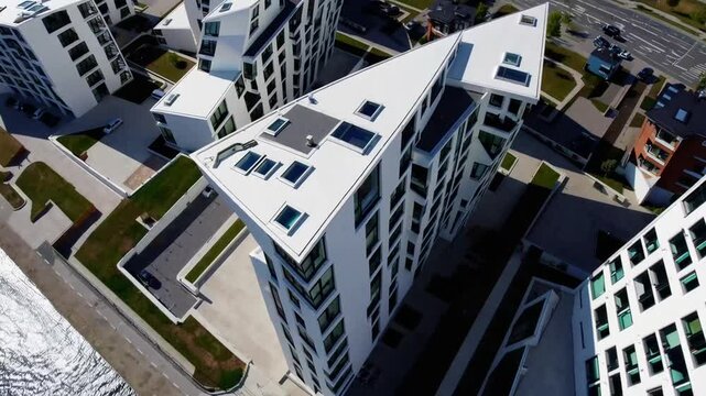 The Architectural Structures of the Isbjerget (Iceberg) Residential Complex, Notable Construction