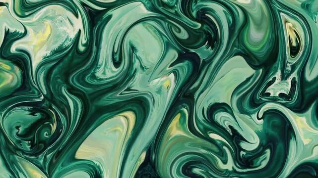 artistic background in verdant hue with textured painted appearance