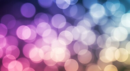Fototapeta premium Abstract luminous light circles cascading gradient colors elegant and contemporary backdrop