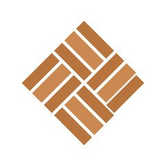 Rattan seamless pattern. Texture of the weave. Vector illustration. icon 	
