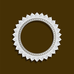 Durga Puja Circle border Border Decorations Durga Puja Frame Durga Puja Background	