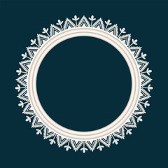 Durga Puja Circle border Border Decorations Durga Puja Frame Durga Puja Background	