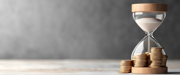 Time and Money Financial Concept