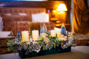 Beautiful Christmas gifts. Homemade alternative Christmas trees. Decor and decoration.