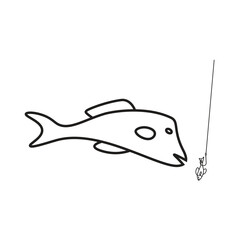 fish on hook