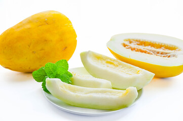 デザートのマクワウリ