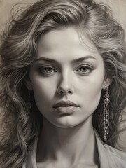 Fototapeta premium Portrait of a Woman
