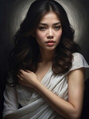 Fototapeta premium Portrait of a Woman