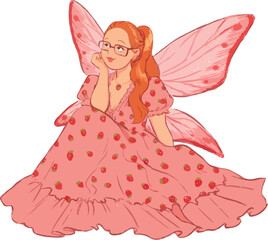 fairy with wings